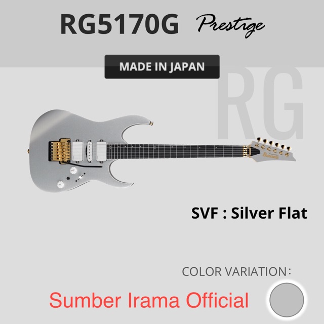 GITAR IBANEZ RG5170G SVF PRESTIGE JAPAN