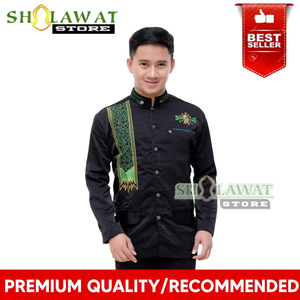 Jasko NU / Jas Koko NU / Jas Koko Putih / Jas NU / Jas / Jas Pria / Jas Pria Casual / Jas Hitam Pria