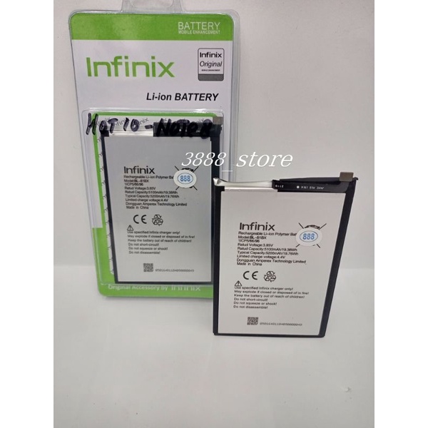 Jual Baterai Infinix Note 8 Battery Hot 10 Hot 11 Batterai Bl 51bx