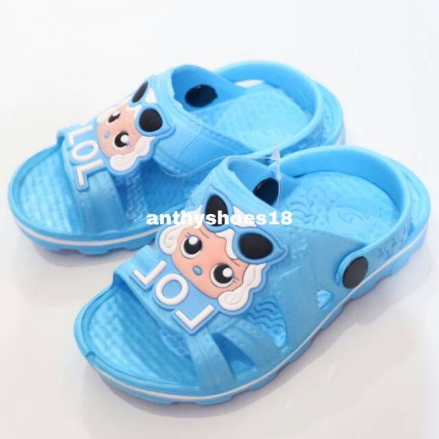 Sandal Tali Karet Anak Bayi Perempuan LOL DULUX 271 19-24