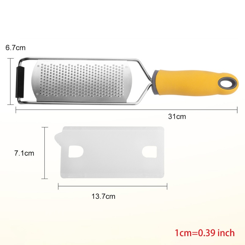 Parutan Keju Lemon Multifungsi Bahan Stainless Steel Untuk Alat Dapur