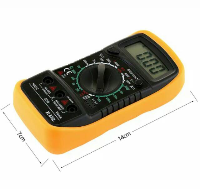 Digital Multimeter Voltmeter Ammeter