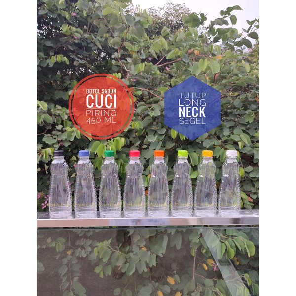 Botol Sabun Cuci Piring 450 ml Botol Cupir 450ml  Botol Sunlight Long Neck