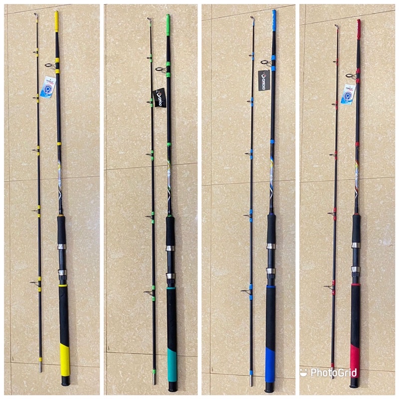 Joran Pancing Fiber Solid Daido Manta II Panjang 240 cm / 210 cm  Power 18 Kg