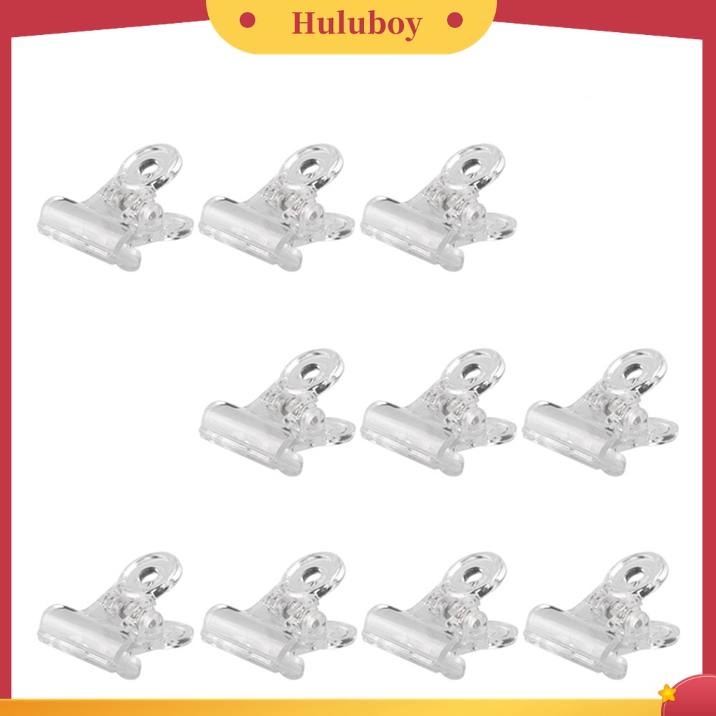 Huluboy Huluboy♡ 10pcs Klip Penjepit Extension Kuku Untuk Manicure