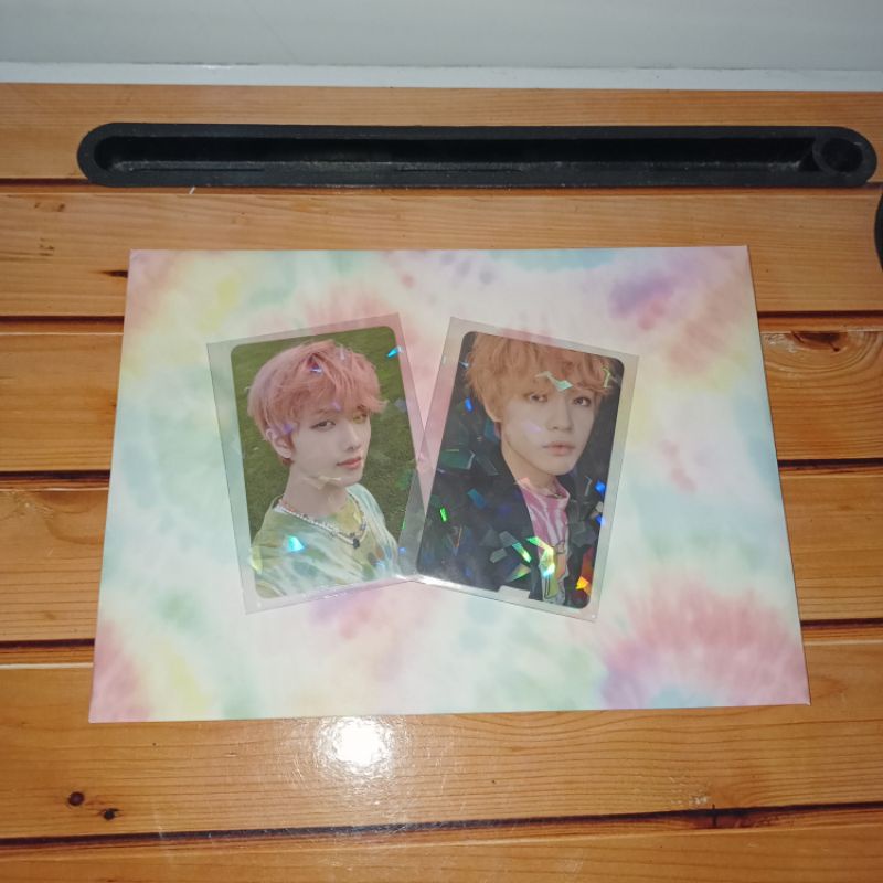 pc photocard jisung hello future hello ver chenle agent