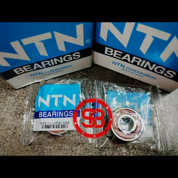 Bearing 6201 2RS NTN / LLU / 6201 2RS C3 NTN JAPAN ORIGINAL