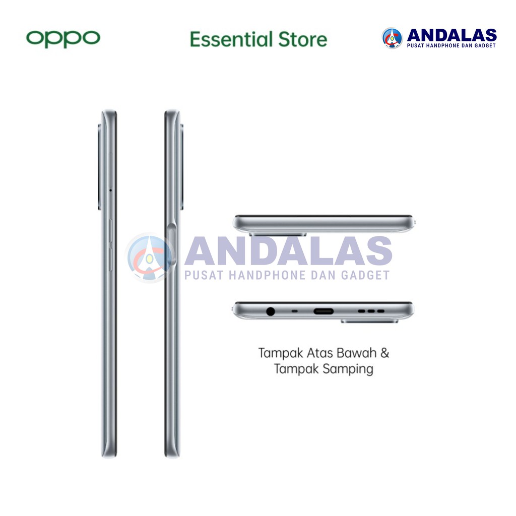 OPPO SMARTPHONE A16 4/64GB 6,52 INCH GARANSI RESMI