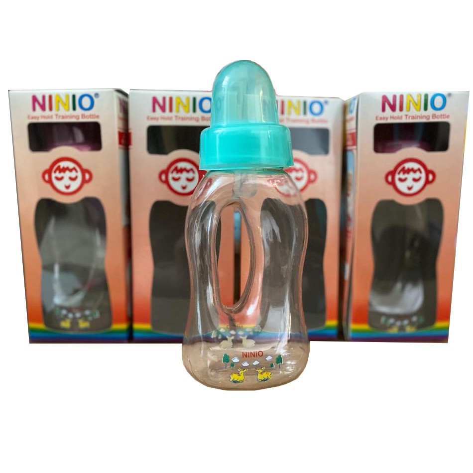 NINIO Botol Susu Asi Bayi Easy Hold 160 ml dan 280 ml 1206 2206 / Botol Susu Dot Bayi