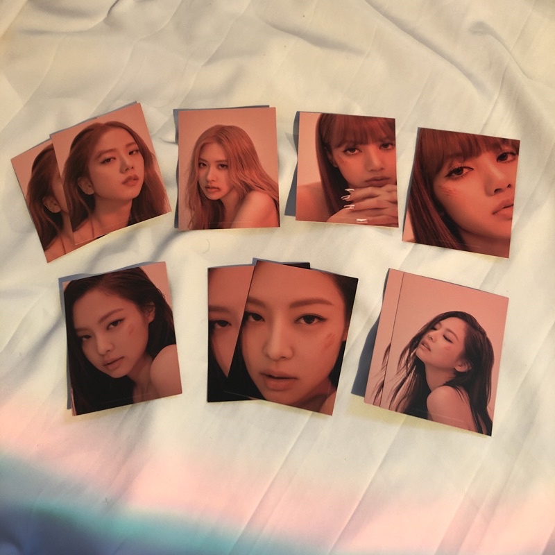 BLACKPINK Jisoo Jennie Rose Lisa Kill This Love Official Puzzle Photocard