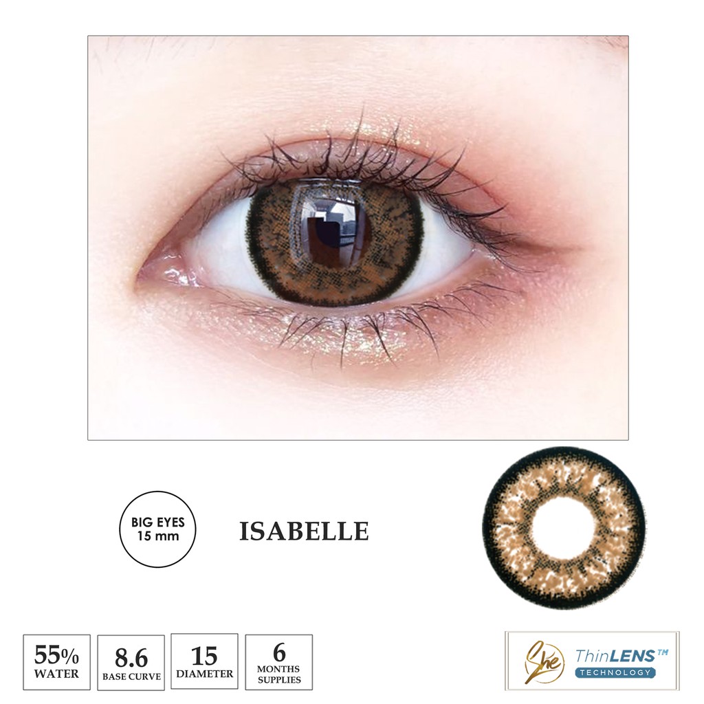 Superstar Isabelle softlens warna premium bulanan