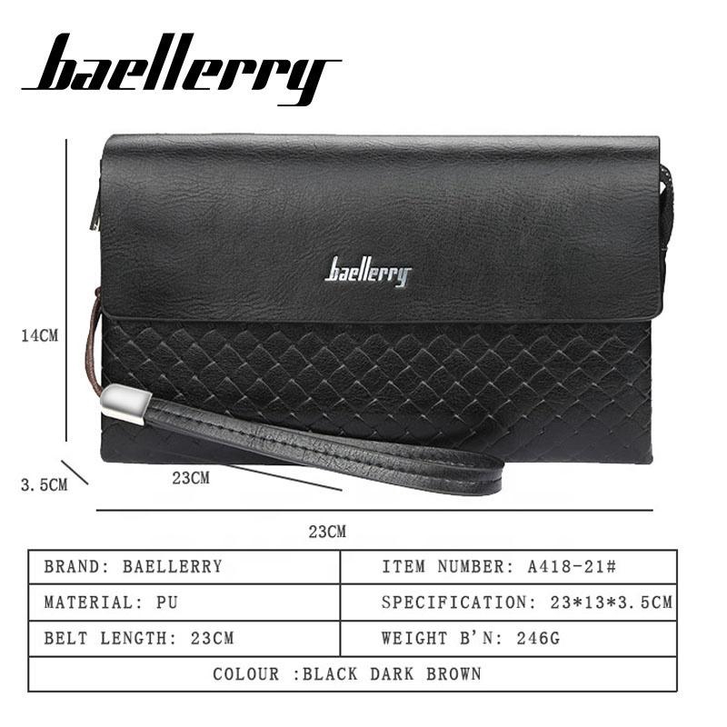 BAELLERRY A418-21 Clutch Pria Kulit Business Handbag WK-SBY