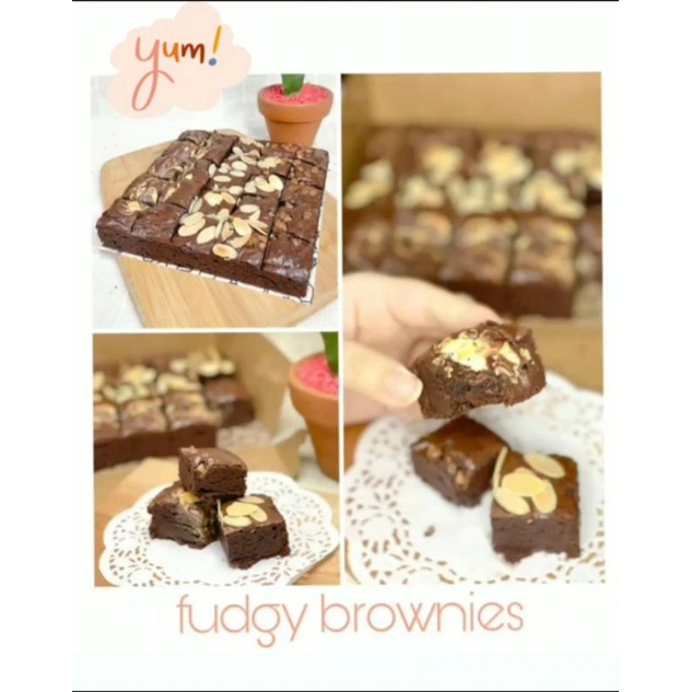 

Fudgy brownies