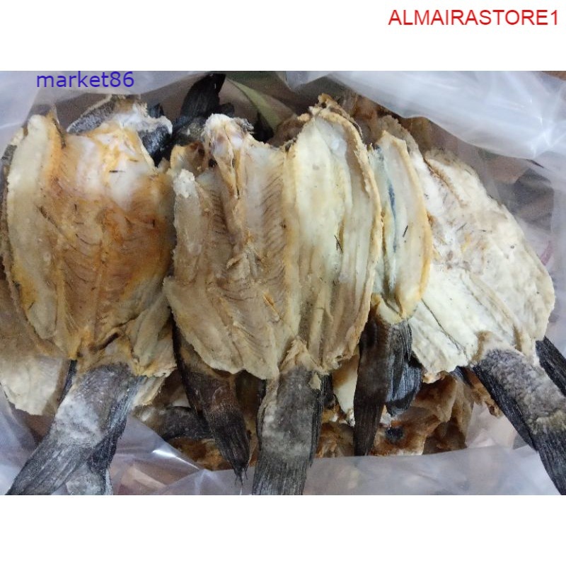 Ikan Asin Gabus 100g/Ikan Asin Toman/Ikan Asin Hulu MURAH PALING MANTAP - Market86