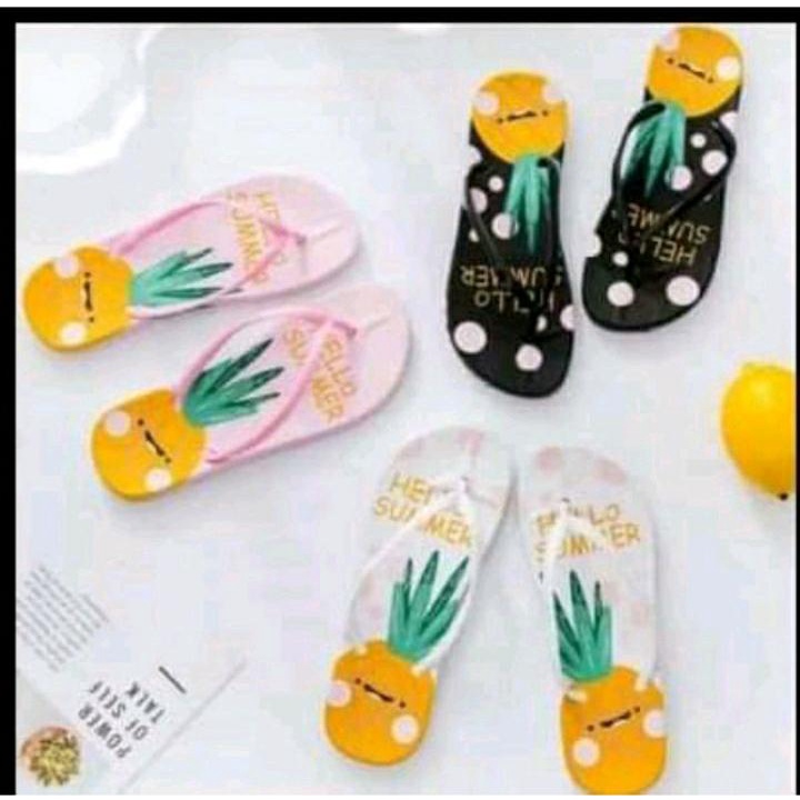 Mtf Nanas Sandal Jepit Wanita GGG