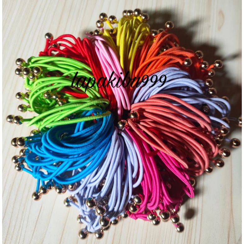 KUNCIR RAMBUT MUTIARA KOREA ECER/GELANG TALI RAMBUT KEKINIAN TERMURAH