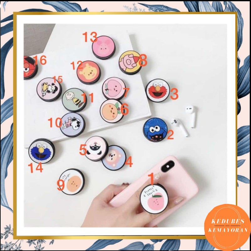 Popsocket NEW COLLECTION ANTI GORES [KK]