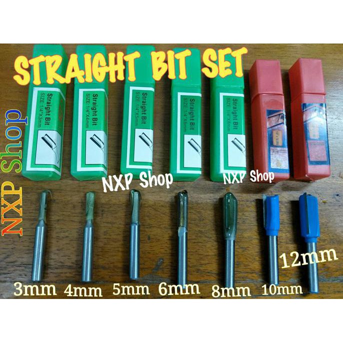 straight bit set / router bits set / mata router set / mata profil set