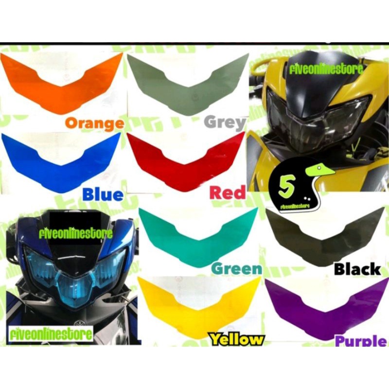 colour lampu depan pnp mx king v2