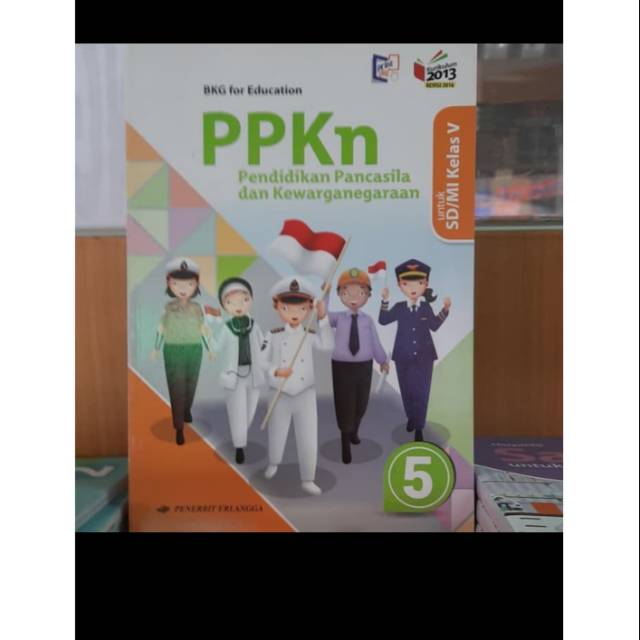 Buku SD PPKn Kelas 5 Erlangga