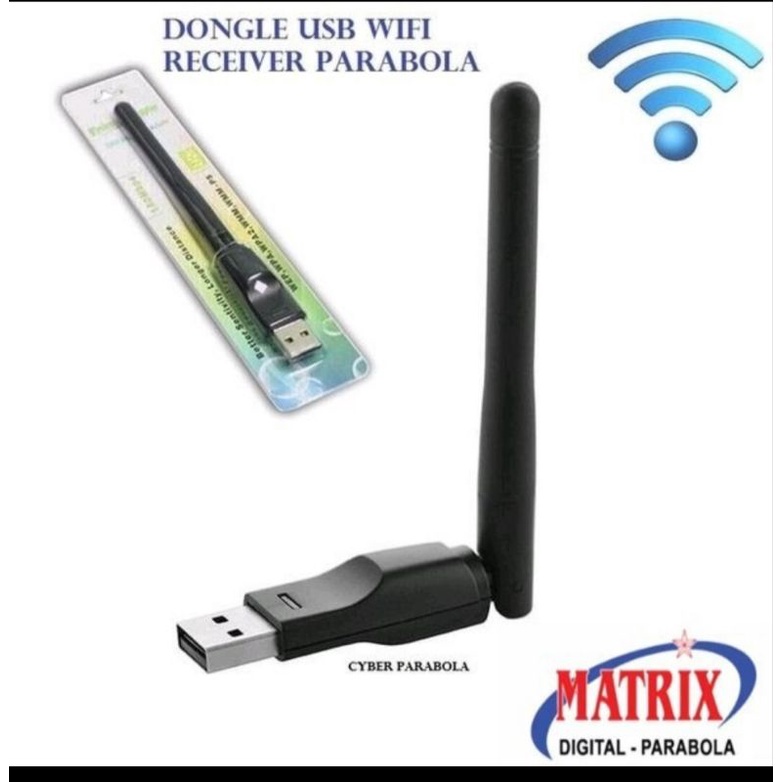 Matrix Dongle wifi wireless untuk STB Set Top Box DVBT2 matrix apple HD