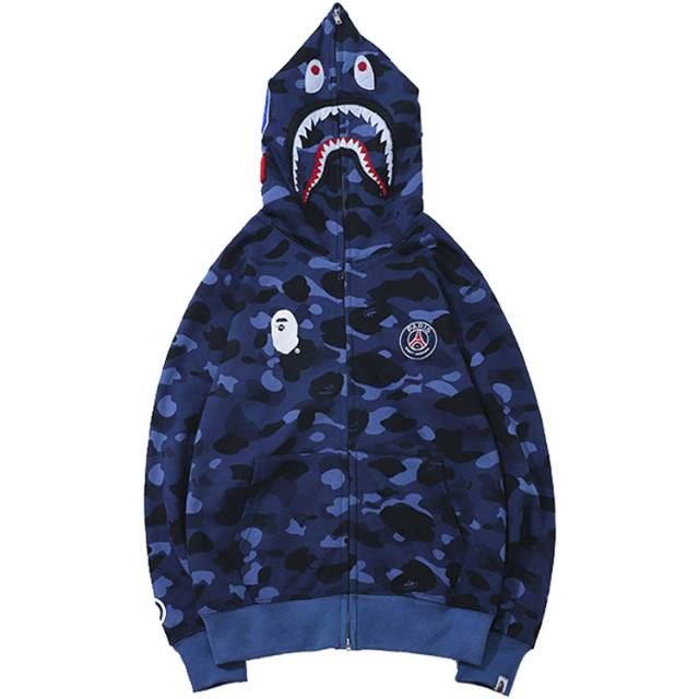 PROMO BAPE X PSG JAKET IMPORT Miror 1:1 Bordir Size L