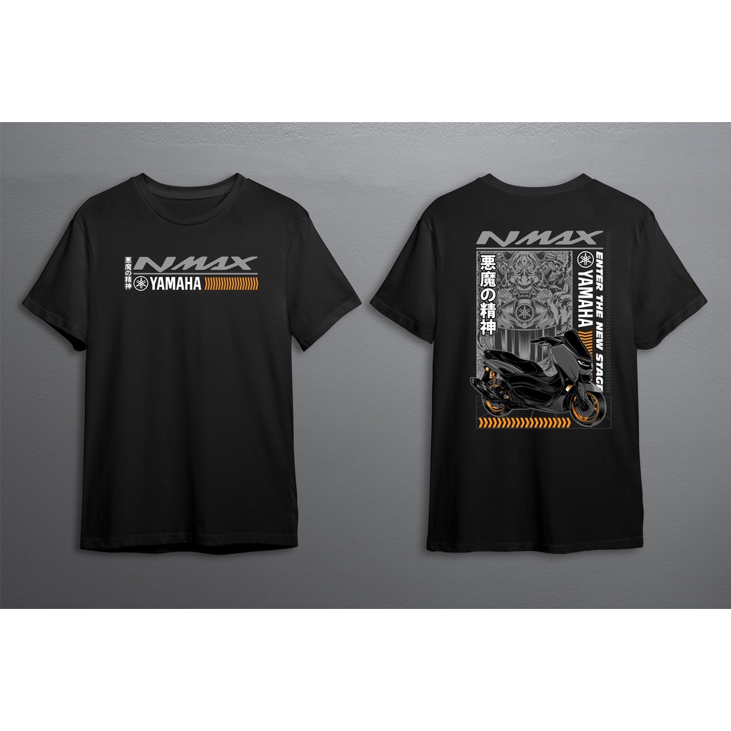 KAOS LENGAN PENDEK YAMAHA NMAX DEMON BIG SIZE JUMBO