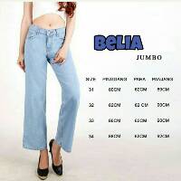 BELIA kulot  jeans cullote jeans celana  jeans wanita jeans 