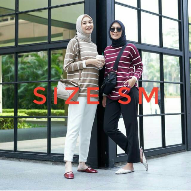 Stripes Cotton Sweater stripes hl by heaven lights