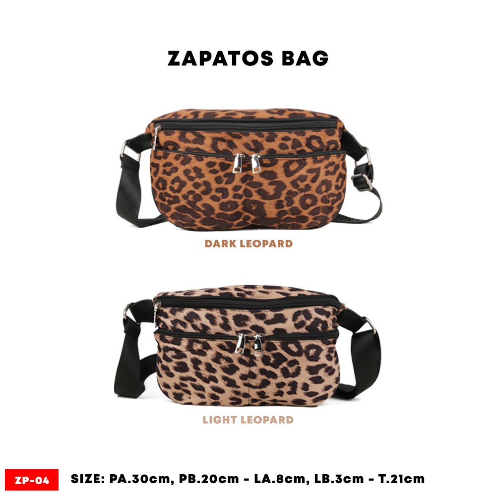 waistbag zapat0s leopard