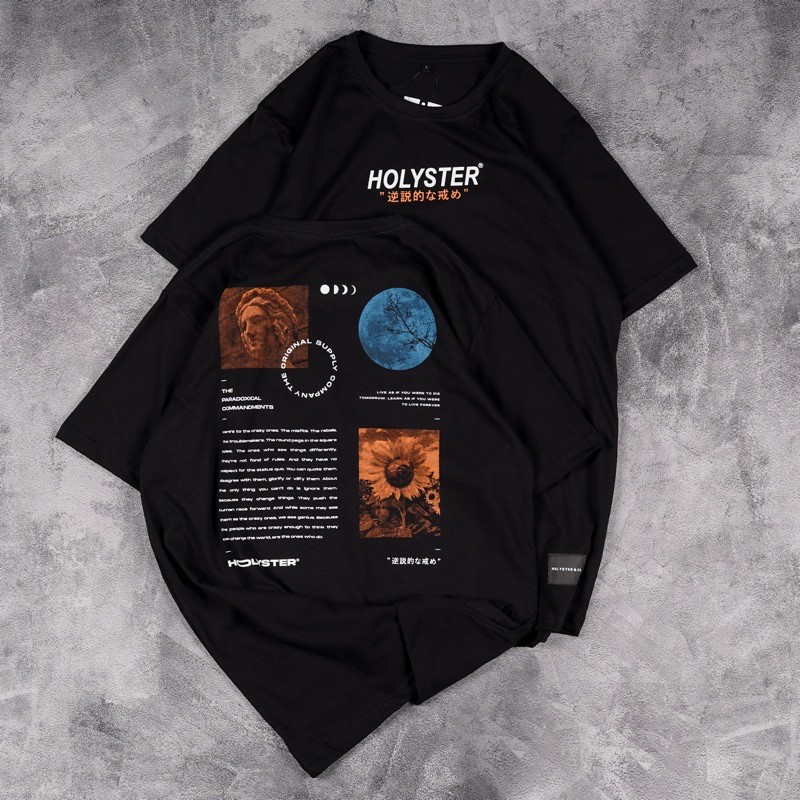 [N00066] REGULER Baju Kaos Motif Distro HOLYSTER