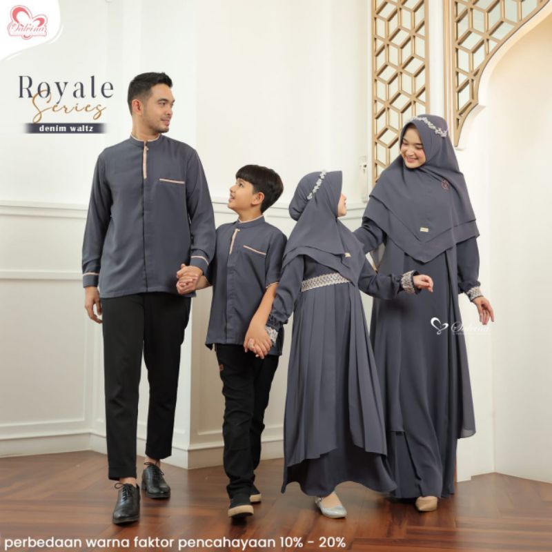 [READY] SARIMBIT SALVINA||ROYALE SERIES||TERBARU 2022||COUPLE KELUARGA||BAJU SERAGAM LEBARAN||GAMIS 