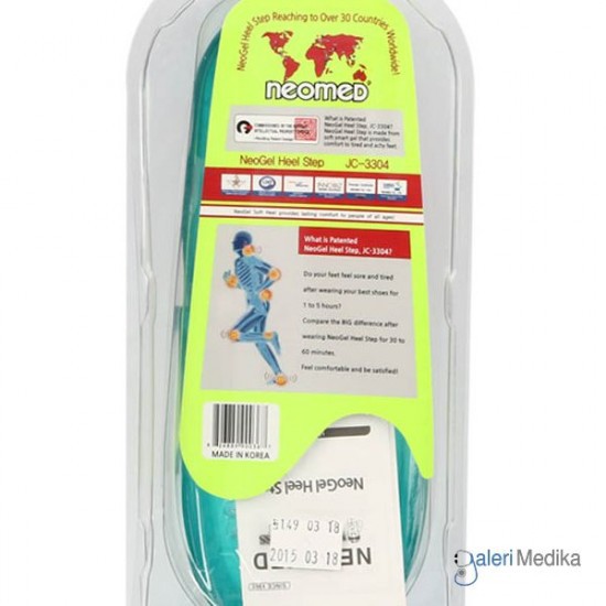 Neomed Neogel Heel Step JC-3304 - Pelindung Tumit / Telapak Kaki