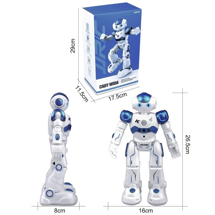 JJRC R2 Robot CADY WIDA Mainan Kado Hadiah Anak Sensor Remote Action Figure Toys