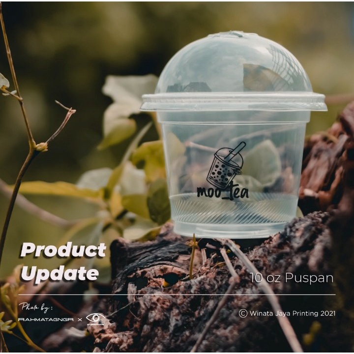 SABLON CUP PLASTIC PP CUP PP / GELAS PLASTIK PP 10 OZ (210 ML)