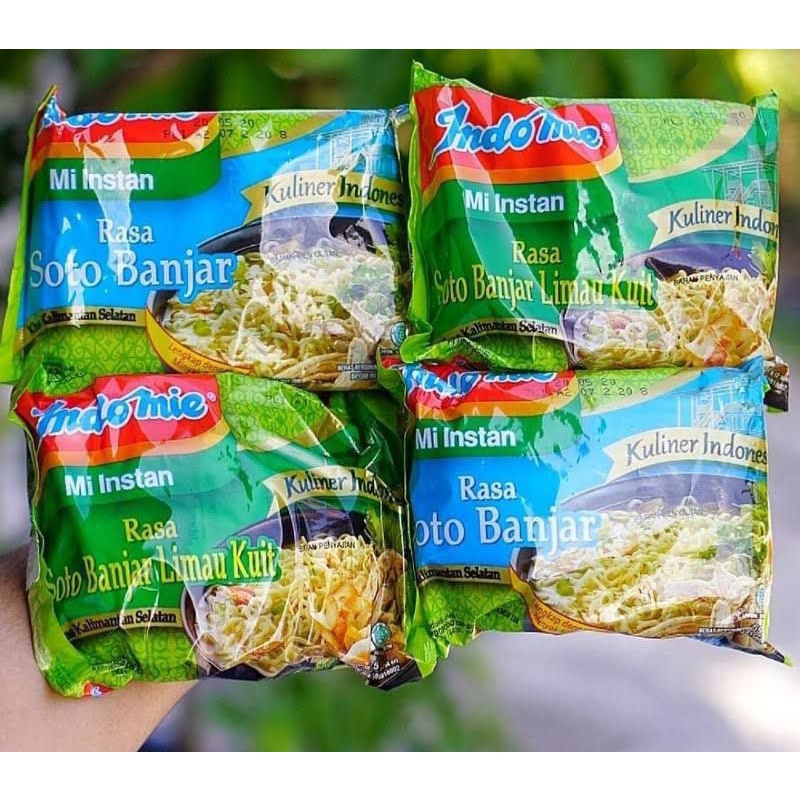 

Indomie Rasa Soto Banjar dan Rasa Soto Banjar Limau Kuit