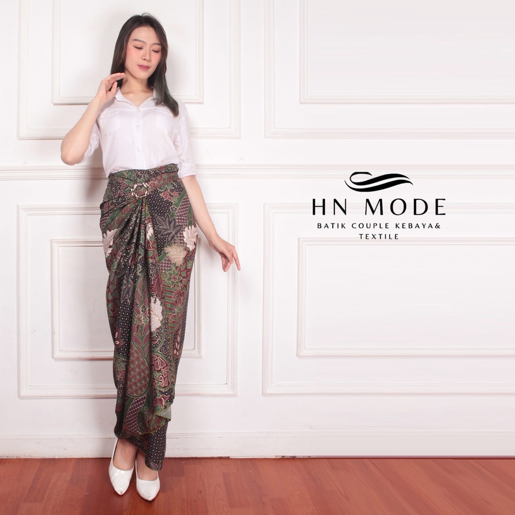 HN MODE - Rok lilit batik modern motif terbaru / kain batik terbaru / rok kondangan