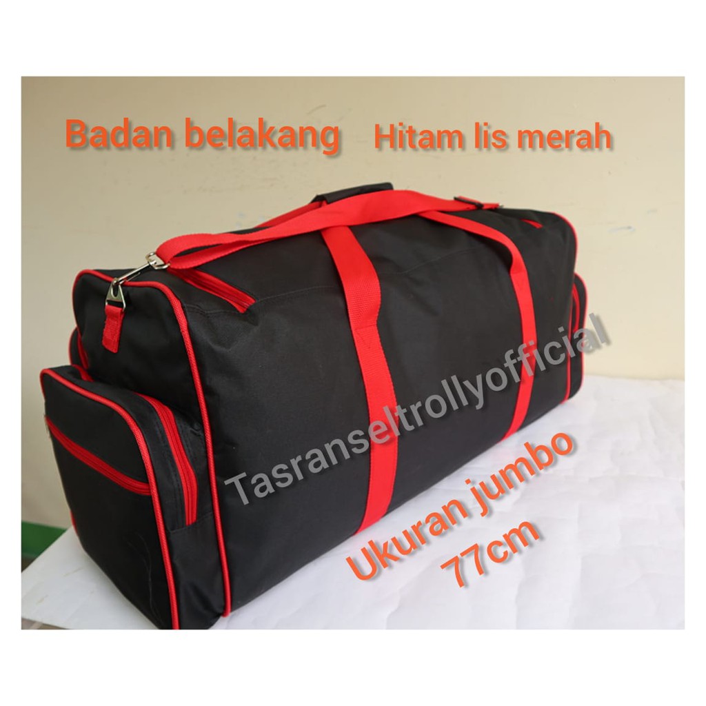 Tas Pakaian Travel Bag Polo Interclub 77cmx30x35 ukuran Jumbo 100%original