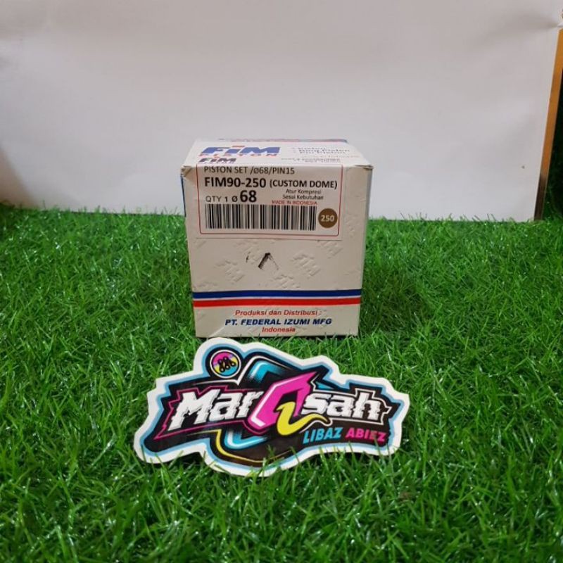 Piston Fim90 diameter 65.5 66 66.5 67 67.5 68 pin 15 piston fim tiger fim custom dome marqsah racing-7