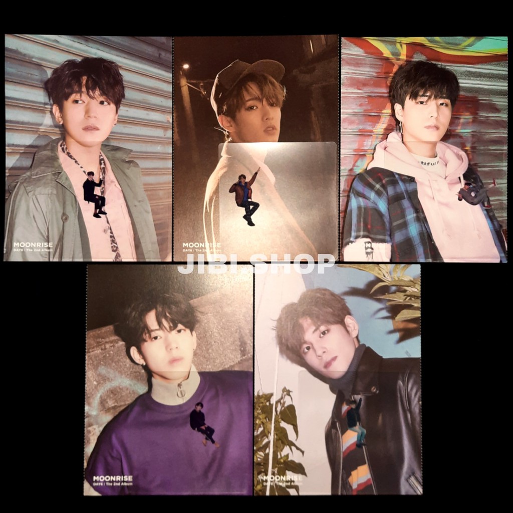 [sharing] day6 moonrise official album mini poster cc sungjin jae youngk dowoon wonpil pc negentropy