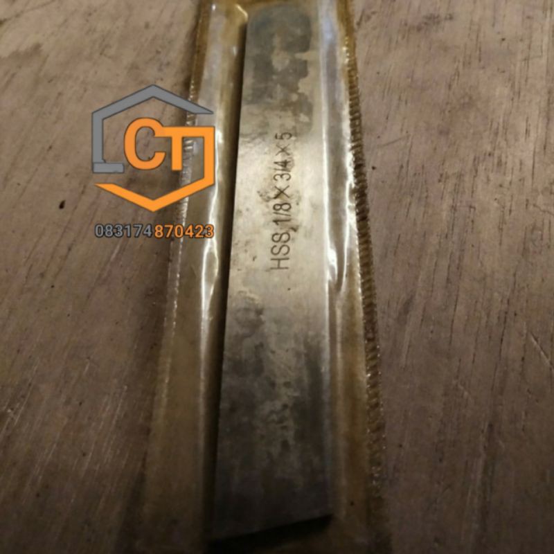 Pahat bubut Mata pisau bubut 3/32 x 5/8 x 5 Inch HSS SWEDEN