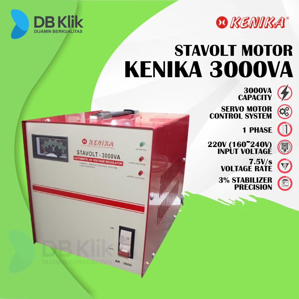 Stavolt Motor KENIKA 3000 VA - Stavolt KENIKA 3000VA Motor