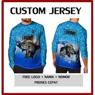 Jersey Mancing 633 Printing Custom