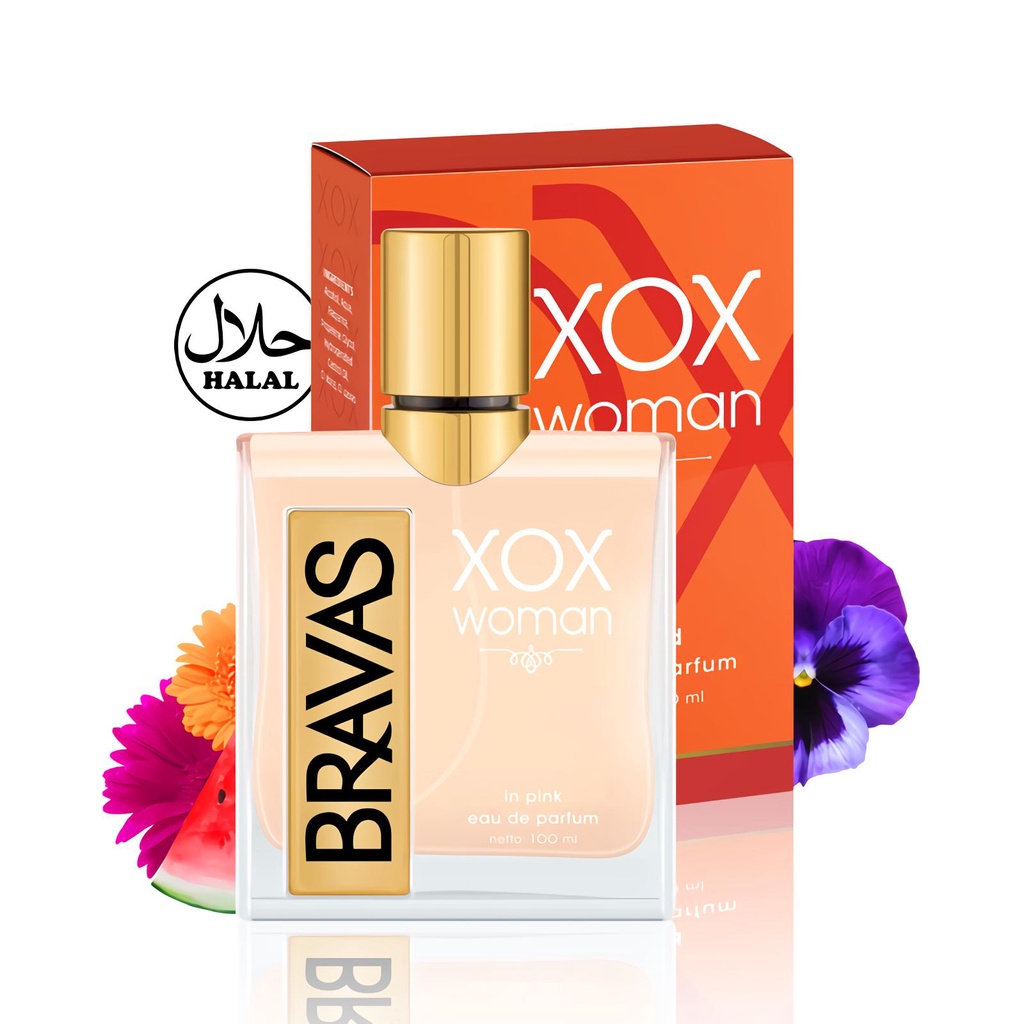 Parfum BRAVAS XOX Woman Orange EDP 100ml