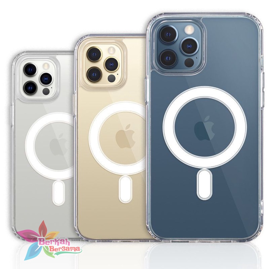 MAGSAFE CASE MAG SAFE IP MAGNET CLEAR HYBRID BUMPER CASING For Iphone 7+ X XS XR XS MAX 11 12 13 15 PRO MAX 14 PRO MAX PLUS BB7252