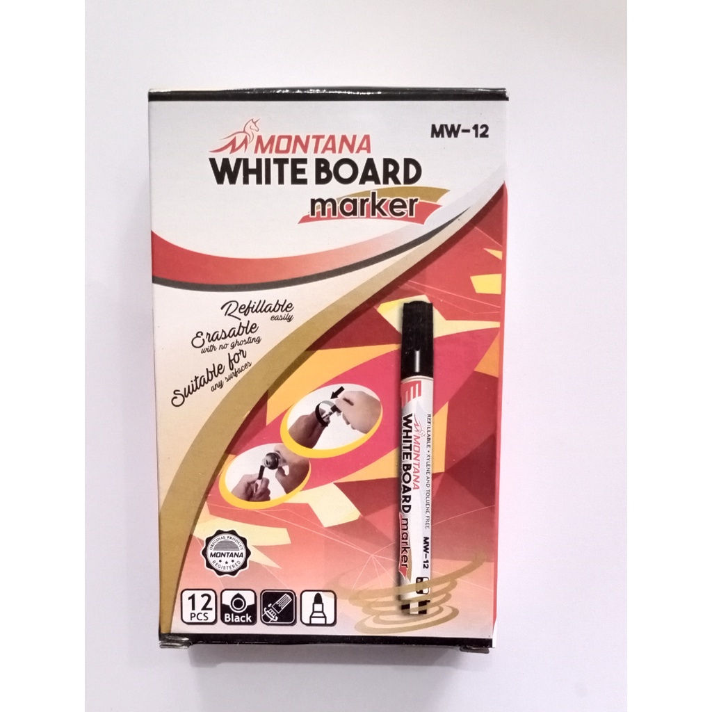 

(Per Pcs) Spidol Whiteboard Montana MW-12