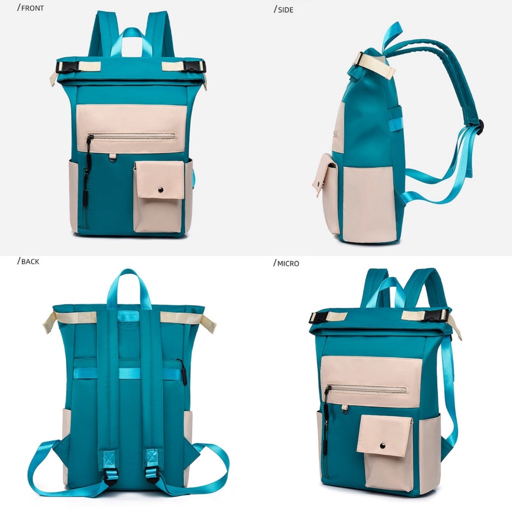 TAS RANSEL WANITA BESAR ANTI AIR BACKPACK KOREA TOSCA WILMER TA535T3 MUAT LAPTOP IMPORT GENDONG PUNGGUNG SEKOLAH KULIAH KERJA PREMIUM REMAJA KEKINIAN CEWEK MURAH BRANDED BATAM