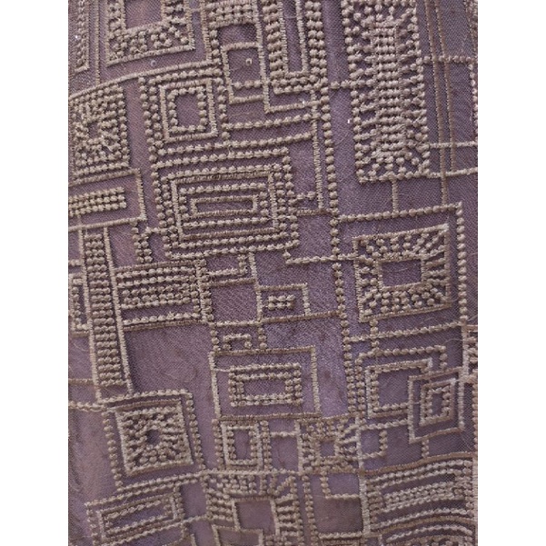 Kain Tile Brokat Sapto Geometris Abstrak AP55220T No 4 Purple