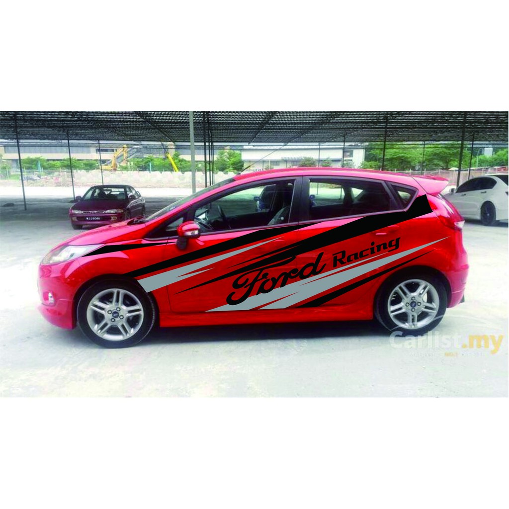 Cutting Sticker Mobil Ford Fiesta