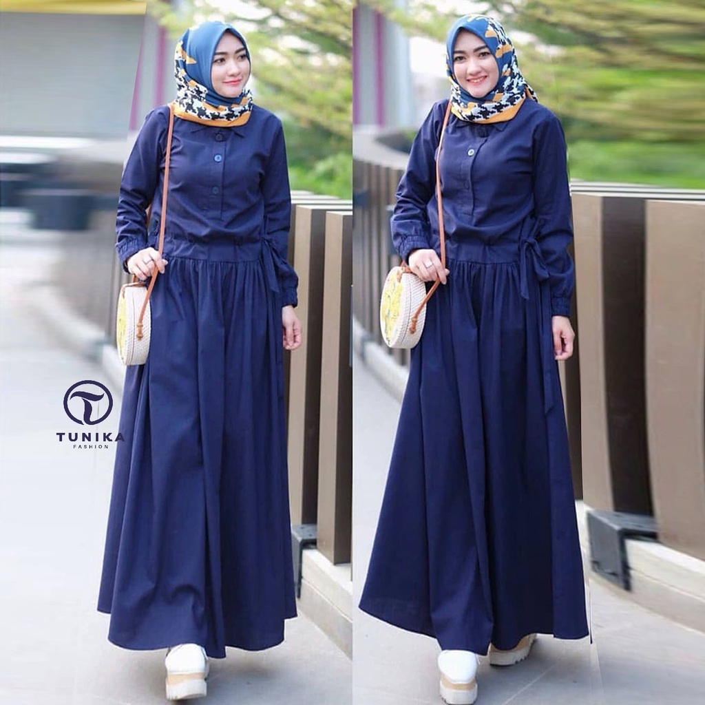 Gamis Wanita Dira Maxy Dress Muslim terlaris